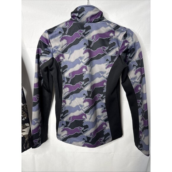 Kerrits Kids Ice Fil Long Sleeve 1/4 Zip Shirt Sz S Set of 2 Top Girls Small - Picture 6 of 11